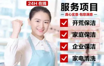 打扫卫生、洗地毯洗窗帘、开荒保洁，整理收纳